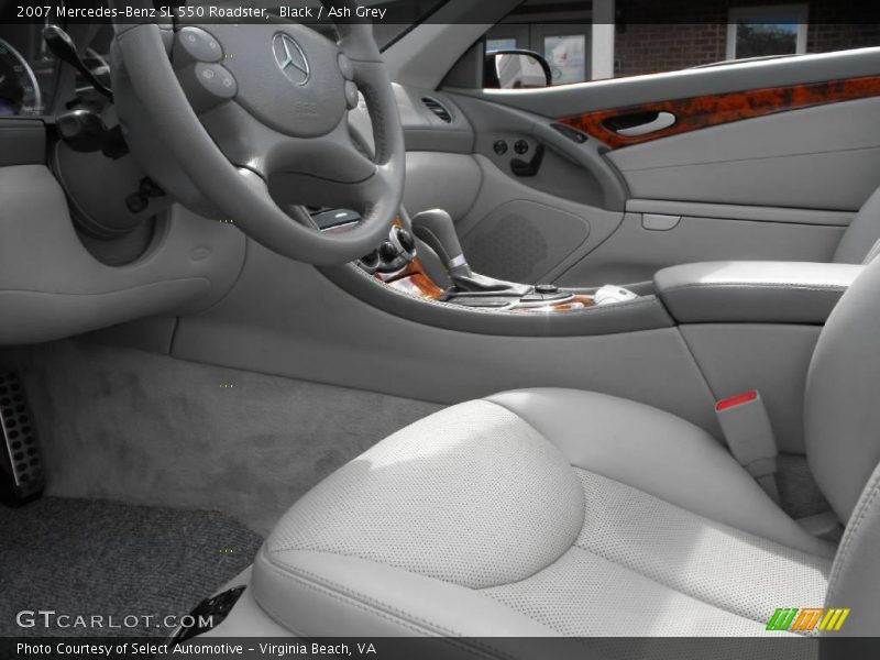  2007 SL 550 Roadster Ash Grey Interior