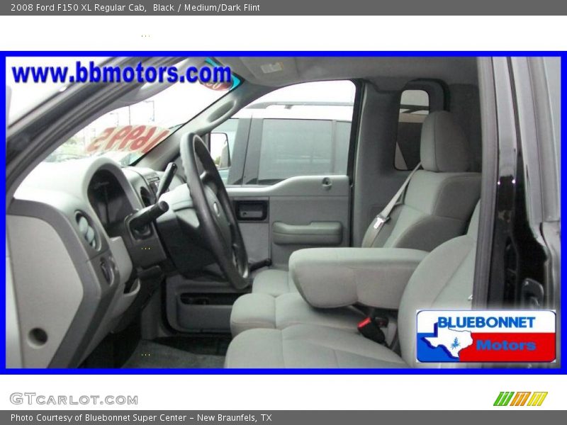 Black / Medium/Dark Flint 2008 Ford F150 XL Regular Cab