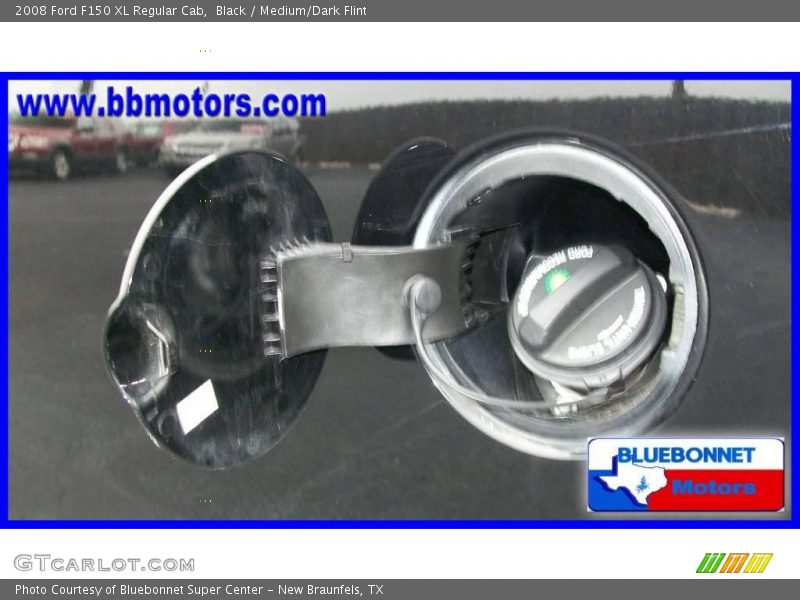 Black / Medium/Dark Flint 2008 Ford F150 XL Regular Cab