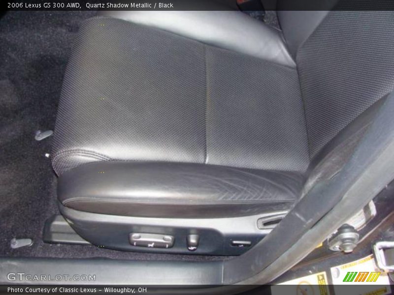 Quartz Shadow Metallic / Black 2006 Lexus GS 300 AWD
