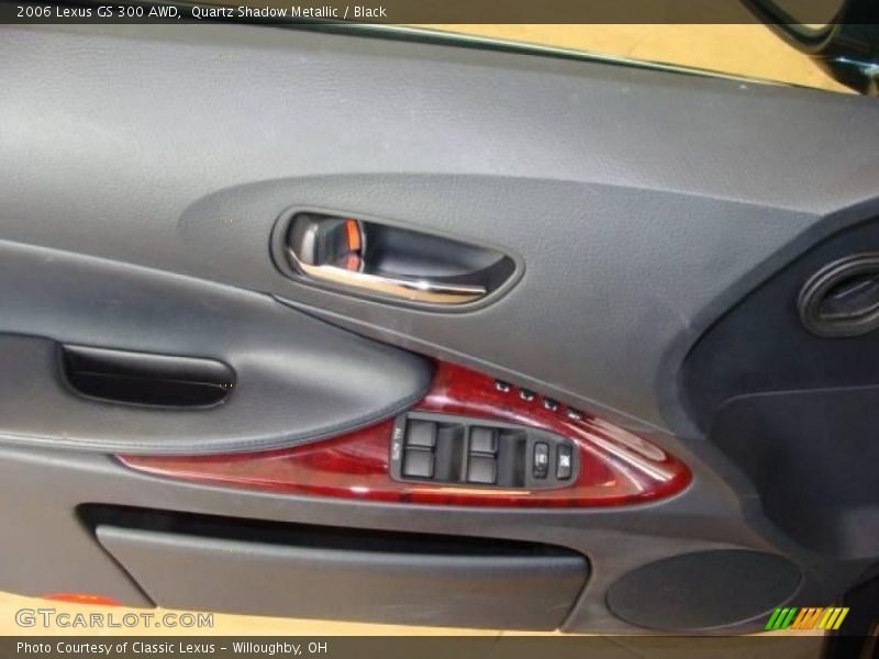 Quartz Shadow Metallic / Black 2006 Lexus GS 300 AWD