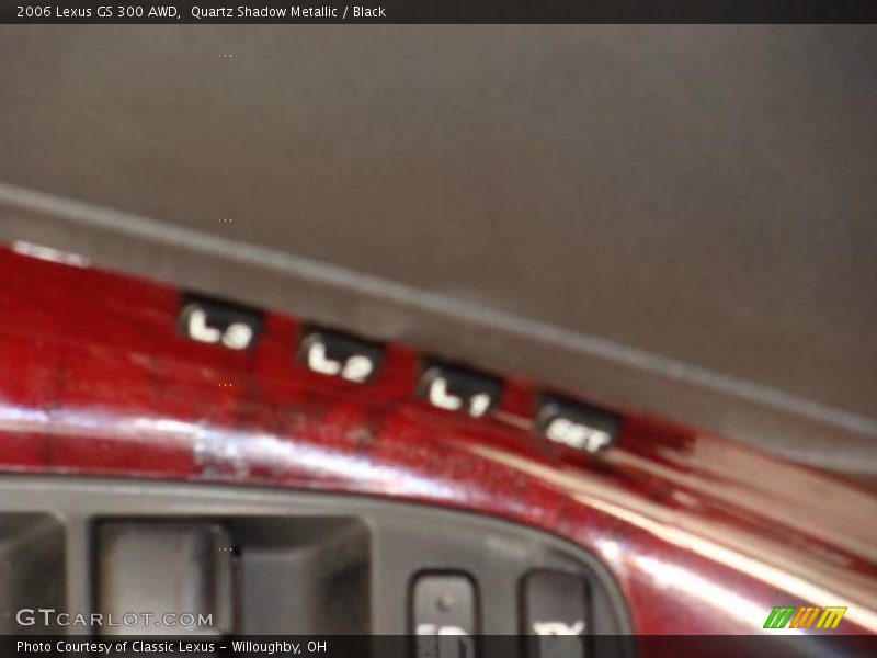 Quartz Shadow Metallic / Black 2006 Lexus GS 300 AWD