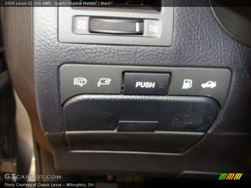 Quartz Shadow Metallic / Black 2006 Lexus GS 300 AWD