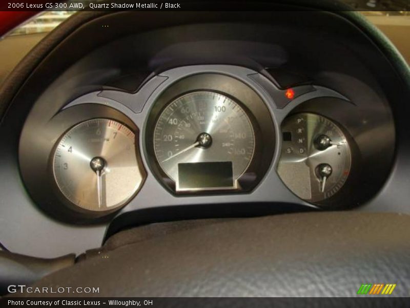 Quartz Shadow Metallic / Black 2006 Lexus GS 300 AWD