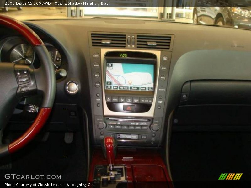 Quartz Shadow Metallic / Black 2006 Lexus GS 300 AWD