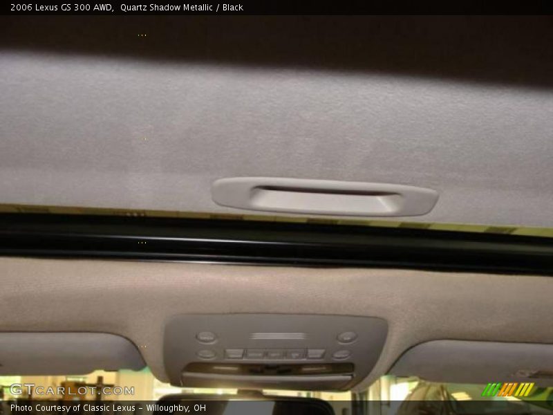 Quartz Shadow Metallic / Black 2006 Lexus GS 300 AWD