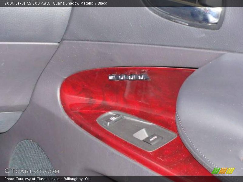 Quartz Shadow Metallic / Black 2006 Lexus GS 300 AWD