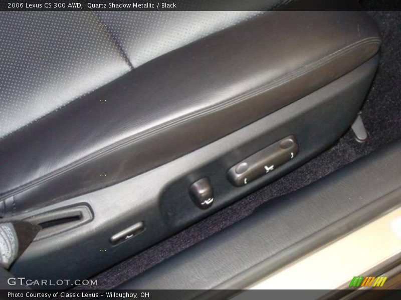Quartz Shadow Metallic / Black 2006 Lexus GS 300 AWD