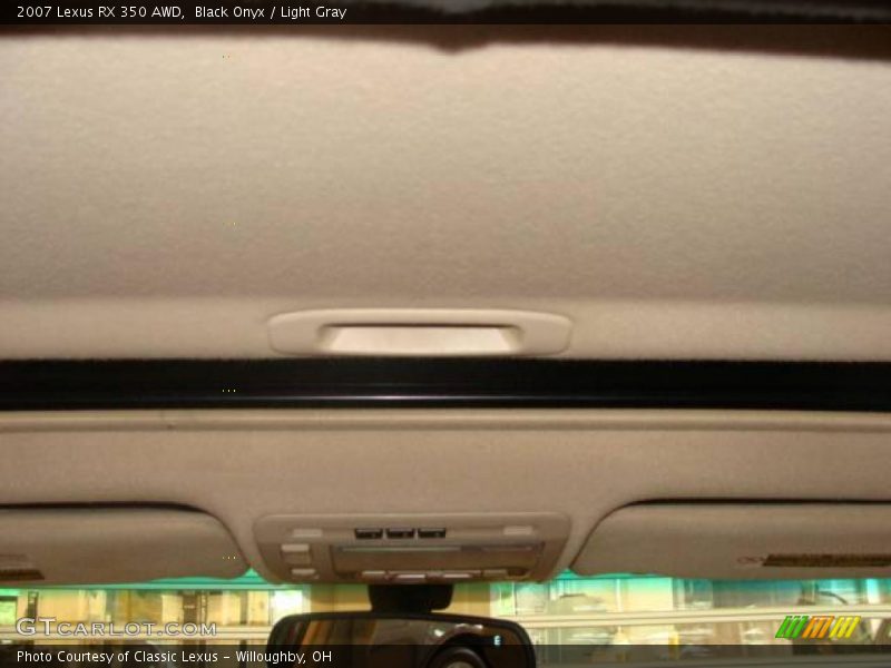 Black Onyx / Light Gray 2007 Lexus RX 350 AWD
