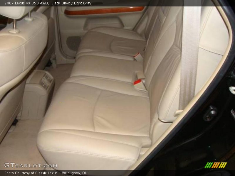 Black Onyx / Light Gray 2007 Lexus RX 350 AWD