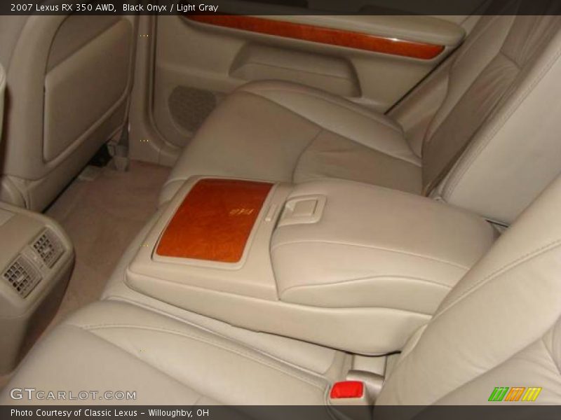 Black Onyx / Light Gray 2007 Lexus RX 350 AWD