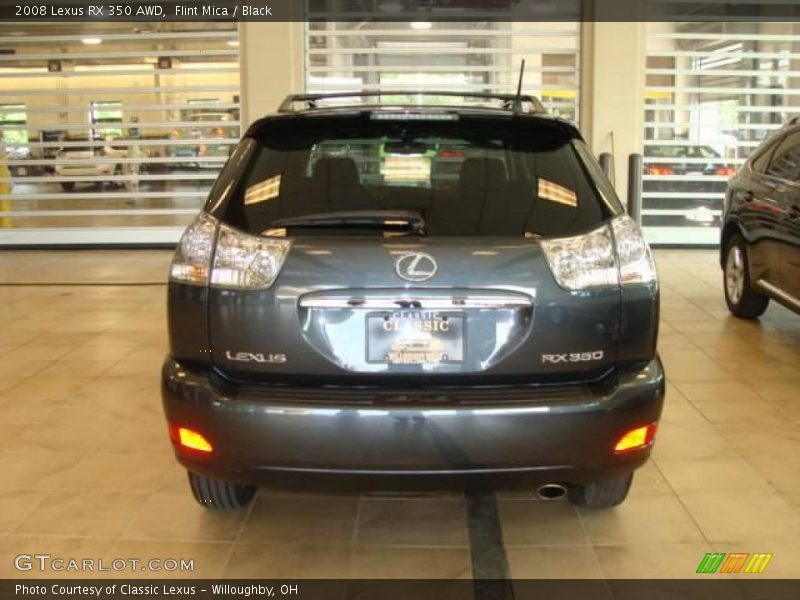 Flint Mica / Black 2008 Lexus RX 350 AWD