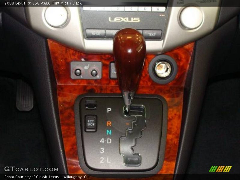 Flint Mica / Black 2008 Lexus RX 350 AWD