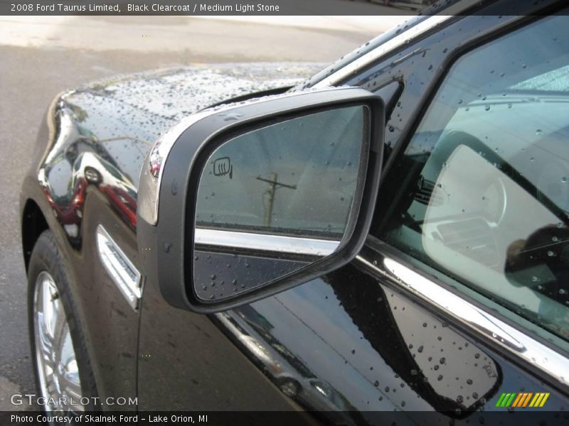 Black Clearcoat / Medium Light Stone 2008 Ford Taurus Limited