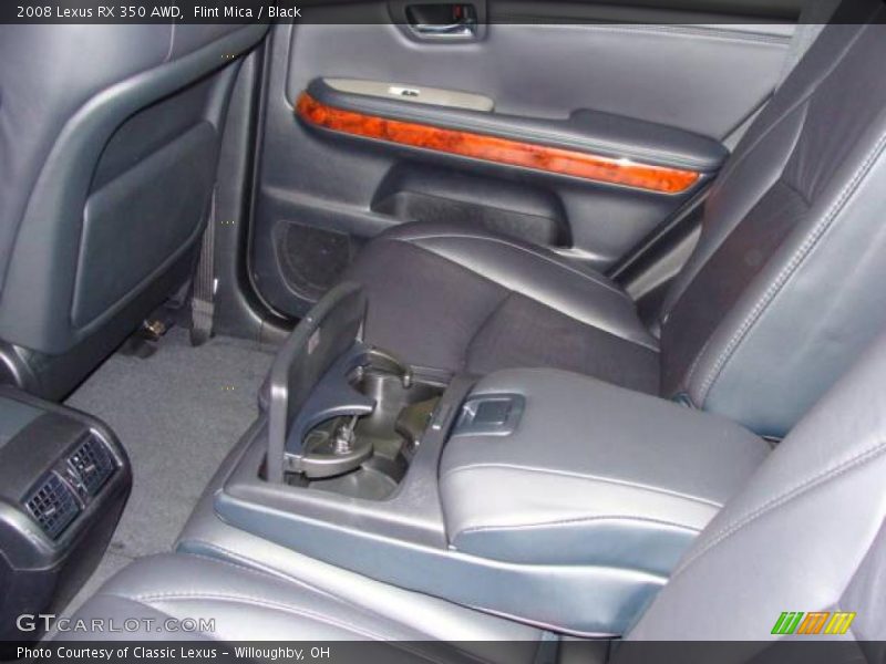 Flint Mica / Black 2008 Lexus RX 350 AWD