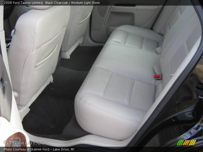 Black Clearcoat / Medium Light Stone 2008 Ford Taurus Limited