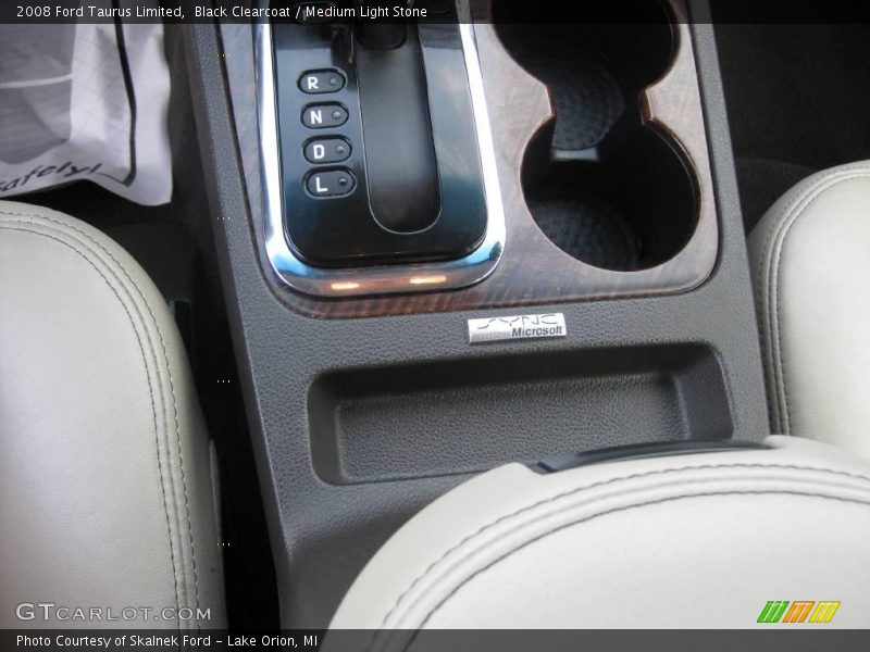 Black Clearcoat / Medium Light Stone 2008 Ford Taurus Limited