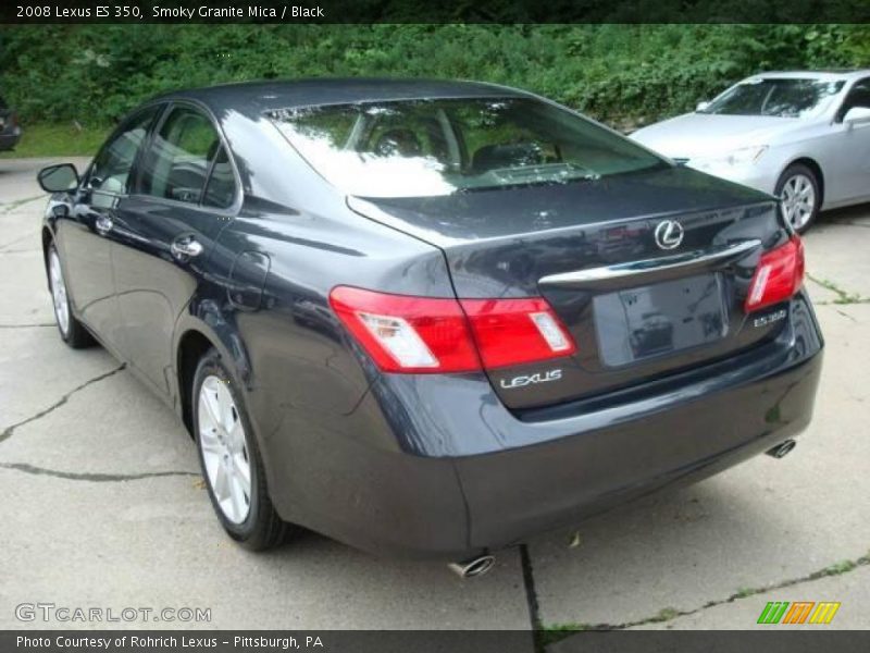 Smoky Granite Mica / Black 2008 Lexus ES 350