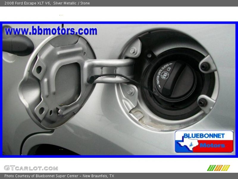 Silver Metallic / Stone 2008 Ford Escape XLT V6
