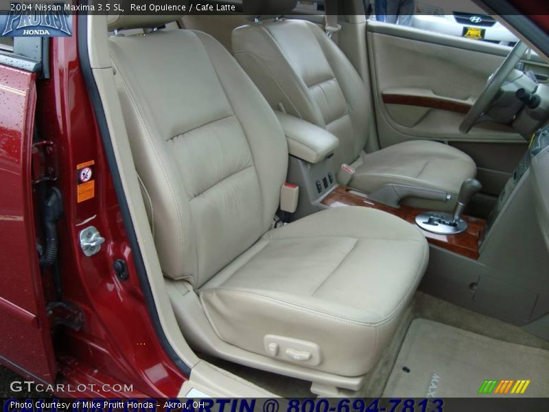 Red Opulence / Cafe Latte 2004 Nissan Maxima 3.5 SL