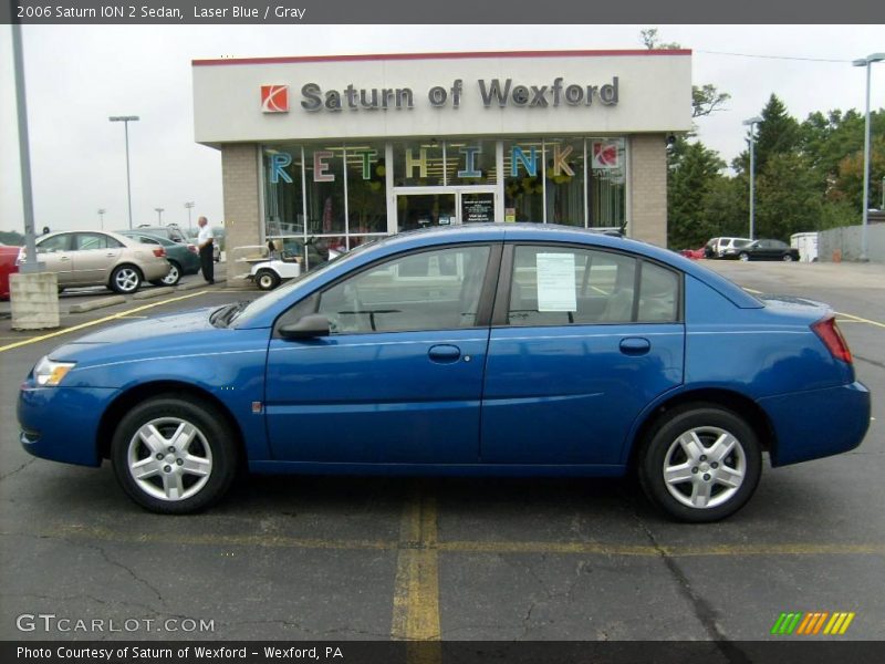 Laser Blue / Gray 2006 Saturn ION 2 Sedan