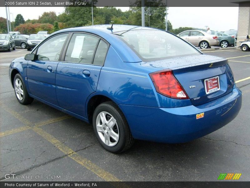Laser Blue / Gray 2006 Saturn ION 2 Sedan