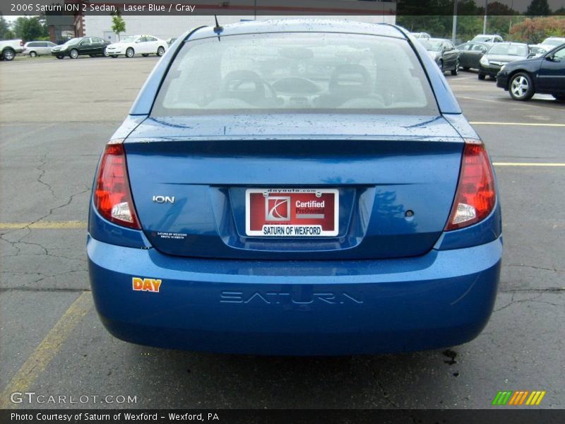 Laser Blue / Gray 2006 Saturn ION 2 Sedan