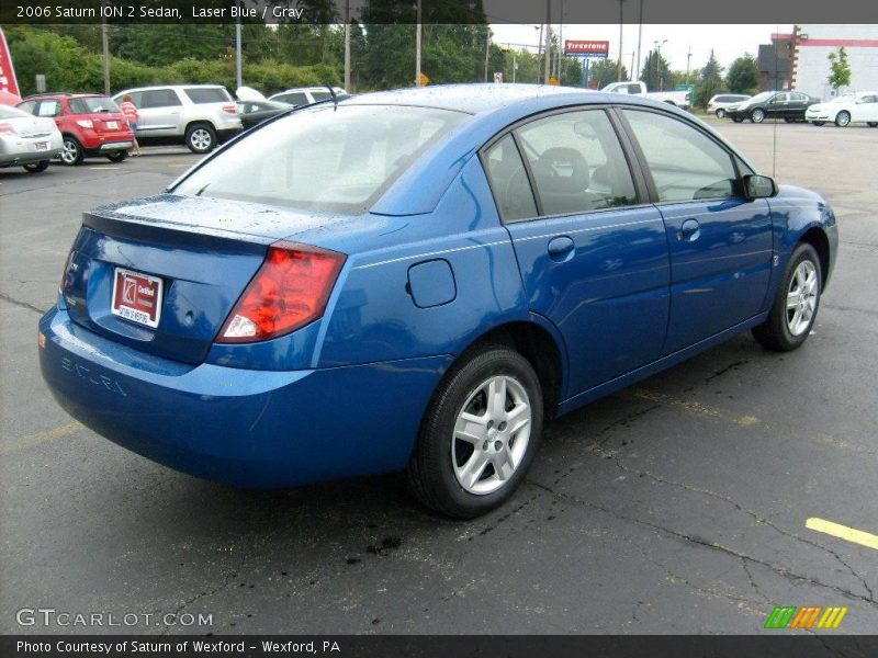 Laser Blue / Gray 2006 Saturn ION 2 Sedan