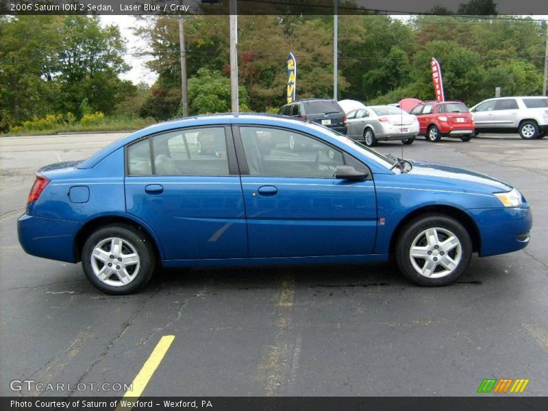 Laser Blue / Gray 2006 Saturn ION 2 Sedan