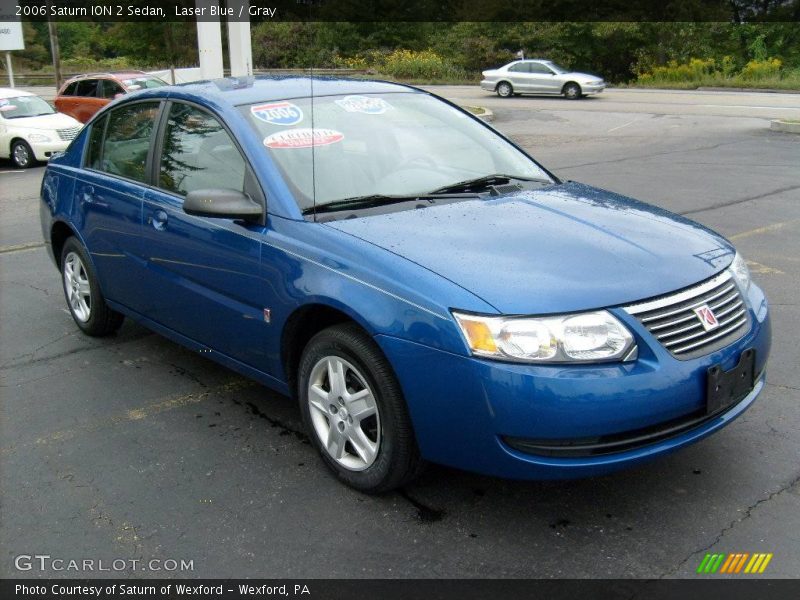 Laser Blue / Gray 2006 Saturn ION 2 Sedan