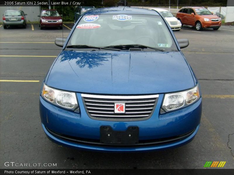 Laser Blue / Gray 2006 Saturn ION 2 Sedan