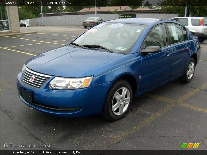 Laser Blue / Gray 2006 Saturn ION 2 Sedan