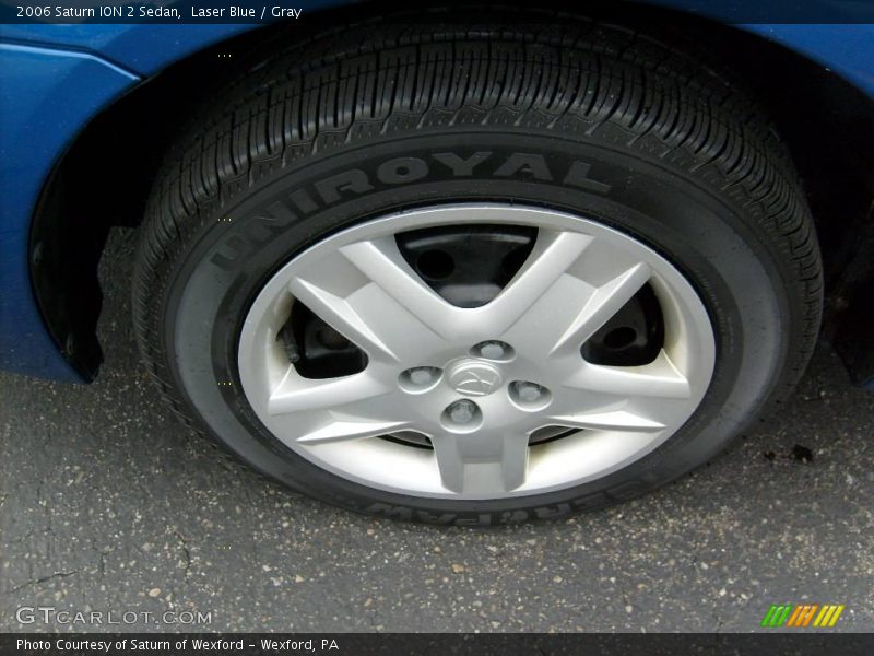 Laser Blue / Gray 2006 Saturn ION 2 Sedan