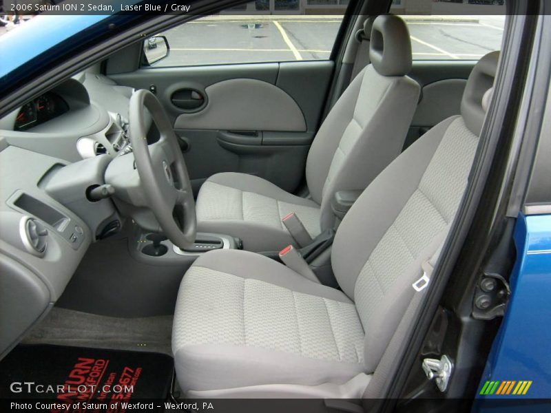 Laser Blue / Gray 2006 Saturn ION 2 Sedan