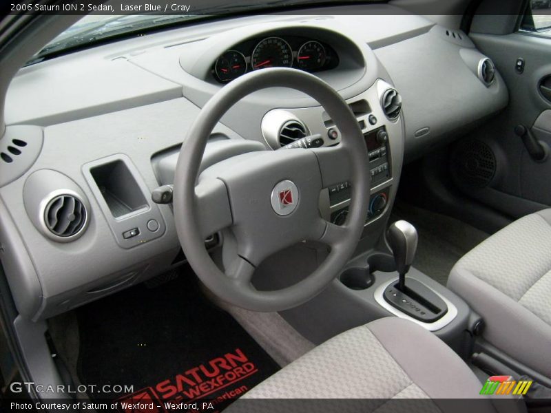 Laser Blue / Gray 2006 Saturn ION 2 Sedan