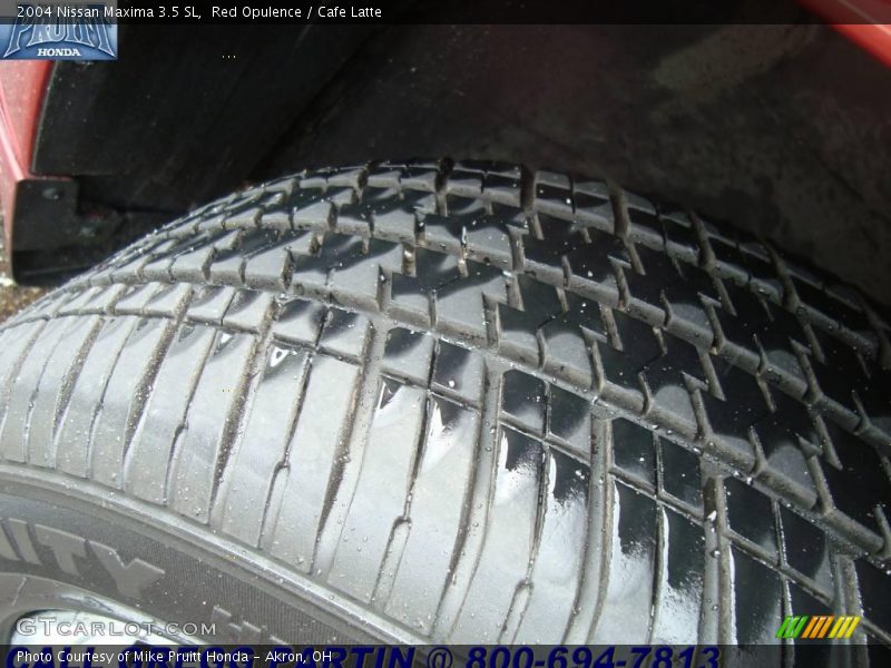 Red Opulence / Cafe Latte 2004 Nissan Maxima 3.5 SL