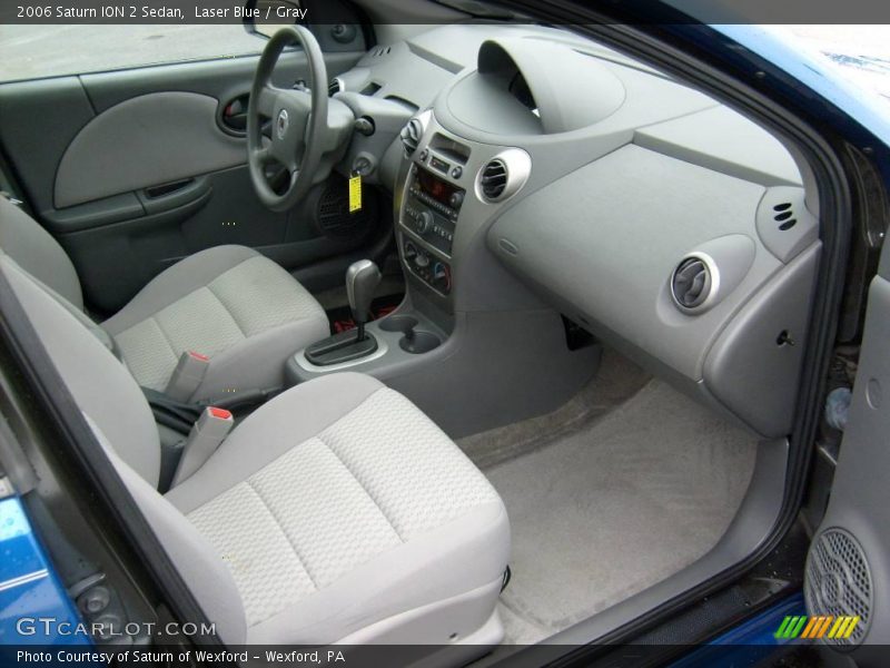 Laser Blue / Gray 2006 Saturn ION 2 Sedan