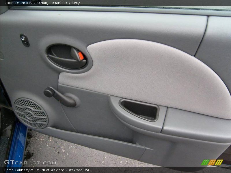 Laser Blue / Gray 2006 Saturn ION 2 Sedan