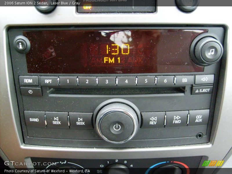 Laser Blue / Gray 2006 Saturn ION 2 Sedan