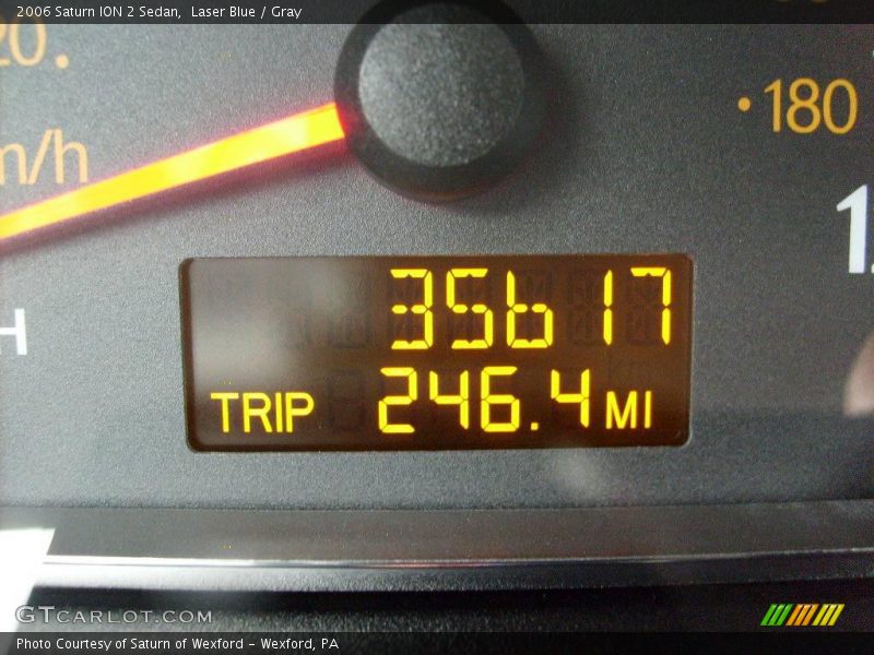 Laser Blue / Gray 2006 Saturn ION 2 Sedan