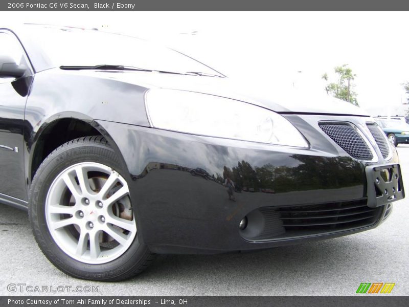 Black / Ebony 2006 Pontiac G6 V6 Sedan
