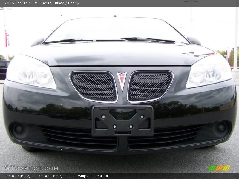 Black / Ebony 2006 Pontiac G6 V6 Sedan
