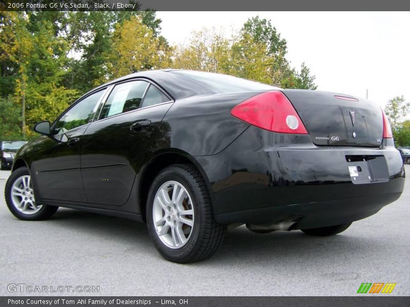 Black / Ebony 2006 Pontiac G6 V6 Sedan