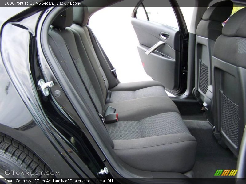 Black / Ebony 2006 Pontiac G6 V6 Sedan