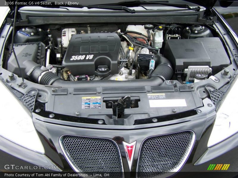 Black / Ebony 2006 Pontiac G6 V6 Sedan
