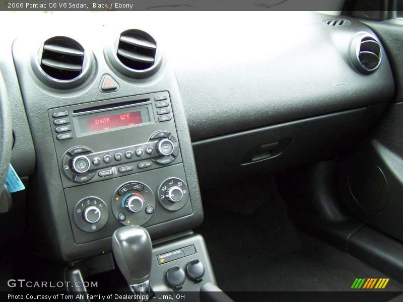 Black / Ebony 2006 Pontiac G6 V6 Sedan