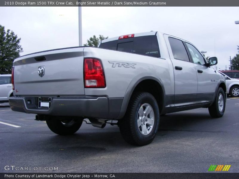 Bright Silver Metallic / Dark Slate/Medium Graystone 2010 Dodge Ram 1500 TRX Crew Cab