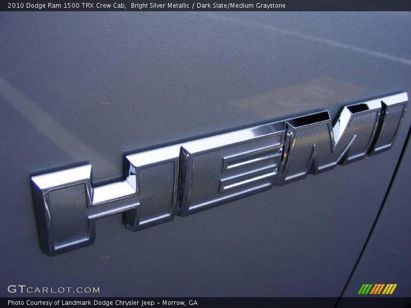 Bright Silver Metallic / Dark Slate/Medium Graystone 2010 Dodge Ram 1500 TRX Crew Cab