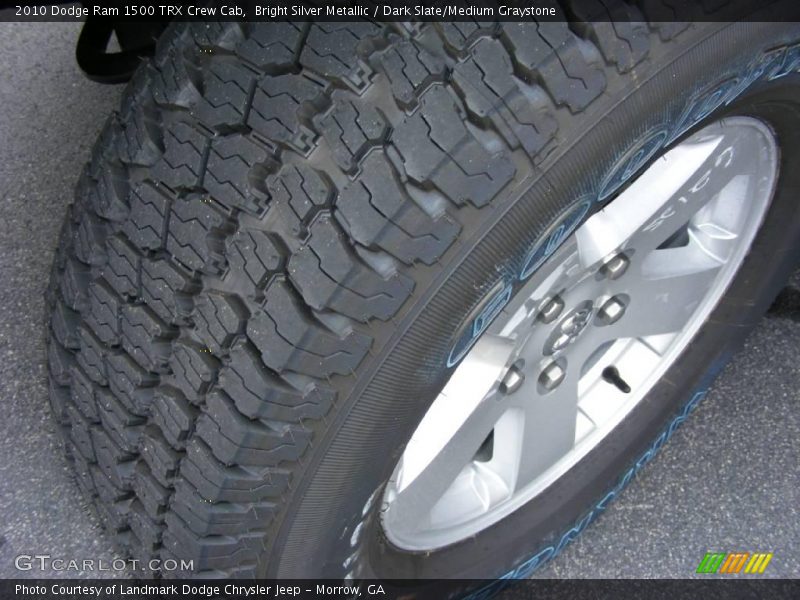 Bright Silver Metallic / Dark Slate/Medium Graystone 2010 Dodge Ram 1500 TRX Crew Cab