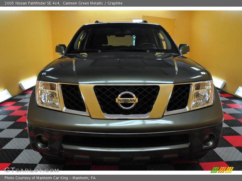 Canteen Green Metallic / Graphite 2005 Nissan Pathfinder SE 4x4